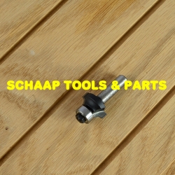 Afrondprofielfrees R  4,0mm HW-hardmetaal schacht 8mm met geleidelager | 24383-5-20740